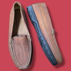 FRENCH SHRINER | GARTH WOVEN LEATHER LOAFERS